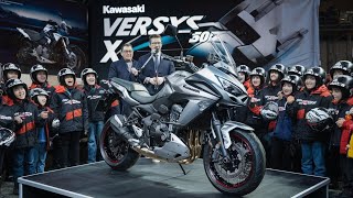 Conquer Every Road The 2025 Kawasaki Versys X 500  Versatility Redefined [upl. by Reginauld525]