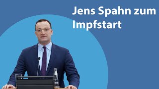 Jens Spahn zum Impfstart [upl. by Aldric]