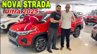 NOVA STRADA 2024  2025 ESSA É A TOP DE LINHA DOS 7 MODELOS DA NOVA FIAT STRADA [upl. by Hagep274]