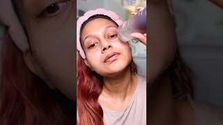 How to prep your skin for a dewy makeup look ❤️ skinprep dewymakeup flawlessbase makeup 🧿 [upl. by Viens]