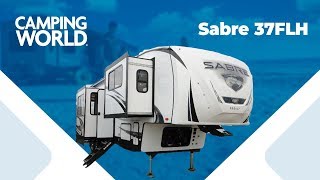 2020 Sabre 37FLH  5th Wheel  RV Review Camping World [upl. by Delphinia]