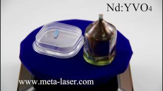 Nd YVO4 laser crystal salesmetaphotonicscom [upl. by Tehc]