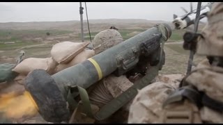 Marines fire Javelin Missile against Taliban [upl. by Thain]