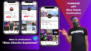 Fanbase App Blue Check Verification Explained [upl. by Anaidirib]