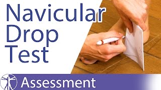 The Navicular Drop Test for Foot Overpronation [upl. by Ener]