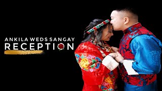 Ankila weds Sangay 💍 Reception Video  sikkimesewedding [upl. by Soma]