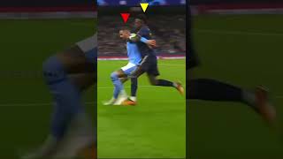 Kylian mbappe beats kyle walker 🥶💀 soccer speed kylianmbappe [upl. by Kipper]