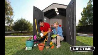 Lifetime 7x7 Storage Shed 60042 [upl. by Euqcaj]