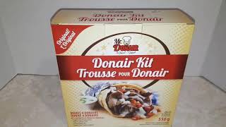 Mr Donair Donair Kit Review [upl. by Nnaylrebmik]