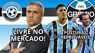 CRESPO LIVRE  PAVÓN E NATHAN  POSTURA DESAGRADA GRÊMIO [upl. by Pharaoh417]