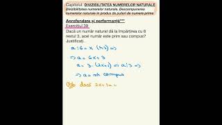 Ex 36 37 38 3940 și 41pag 38 Divizibilitatea Descompunerea în factori primi  Matematică 6 [upl. by Aneleairam]