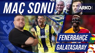 Fenerbahçe  Galatasaray  Maç Sonu Değerlendirmesi [upl. by Ahsemot]