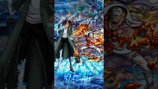 Who is strongest Aokiji vs Akainu animeonepieceluffywhoisstrogestaokijivsakainu [upl. by Areek]