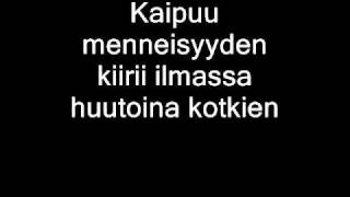 Nightwish  Lappi I  Eramaajarvi with lyrics [upl. by Adachi]