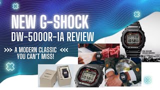 GShock DW5000R1A Review A Modern Classic You Can’t Miss [upl. by Ajnek197]