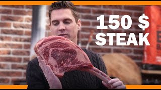 How to grill a 150 Tomahawk Steak [upl. by Eindys]