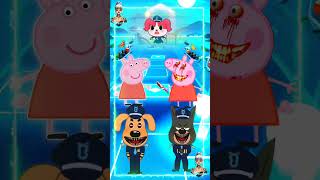 Sheriff Labrador 🆚 Peppa pig Tiles Hop coffindance ytshorts peppapig tileshop [upl. by Sello]