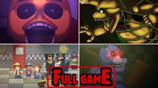 FNAF INTO THE PIT  Full Gameplay Walkthrough amp ALL ENDING No Commentary [upl. by Liba]