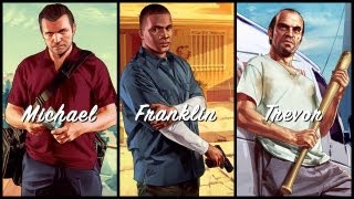 Grand Theft Auto V Michael Franklin Trevor [upl. by Gievlos]