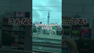 錦糸町駅 スカイツリーが近く shorts スカイツリー 錦糸町駅 [upl. by Iruam]