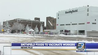 Smithfield Foods To Vaccinate Workers [upl. by Strep580]