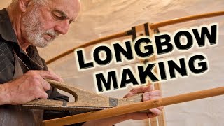 HOW TO MAKE A YEW LONGBOW part 1 roughing out [upl. by Gilleod]