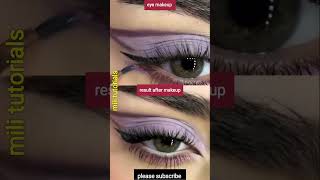 eye makeup militutorials makeupclass beautyschool beautician [upl. by Yknip]