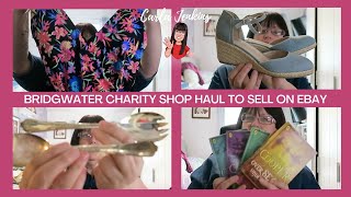 CHARITY SHOP HAUL FROM BRIDGWATER  CARLA JENKINS [upl. by Bayless]