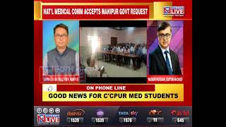 Classes for medical students will be held in Churachandpur and Imphal till situation normalise [upl. by Enitnemelc434]