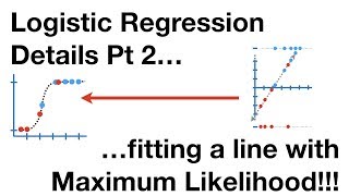 Logistic Regression Details Pt 2 Maximum Likelihood [upl. by Ennoved]