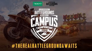 PUBG Mobile  Oppo F9 Pro Campus Championship India 2018  Grand Finals  Hindi [upl. by Zebadiah397]