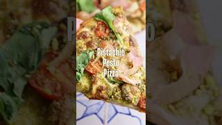 Obsessed with this Pistachio Pesto Pizza [upl. by Lyda]