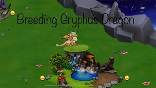 Breeding the Gryphus Dragon Dragonvale [upl. by Ivett]