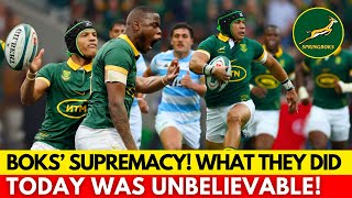 🔥TOTAL DOMINATION SOUTH AFRICA SHOWS THE WORLD WHY THEY’RE THE BEST  SPRINGBOKS NEWS [upl. by Inessa]