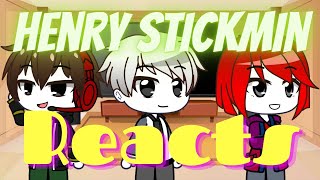 Henry Stickmin Triple Threat reacts to Escaping the Prison endings and fails part 1 Gacha Club [upl. by Yenruoj]