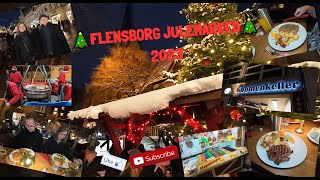 🎄KOM MED PÅ FLENSBORG JULEMARKED 2023🎄 EN TUR PÅ RESTAURANT GNOMENKELLER MED JAN OG TENNA FRA ÅRHUS [upl. by Marduk581]