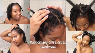 RUBBER BAND CRISS CROSS TWIST OUT FAILED [upl. by Attenwahs]