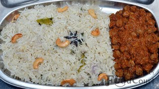 Coconut Milk Rice Thengai paal sadam Coconut milk pulaoCoconut milk Biryani [upl. by Reinal]