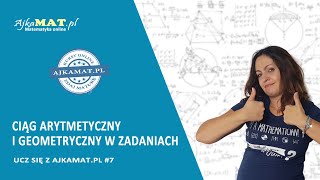 Ciąg arytmetyczny i geometryczny w zadaniach [upl. by Angelia]