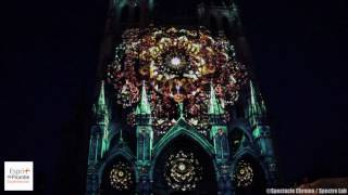 Nouveau Spectacle quotChromaquot à la Cathédrale Amiens [upl. by Anceline]