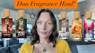 Dua Fragrances Haul 5 Beautiful Scents For Fall 🍁🍂🍁 [upl. by Annij]