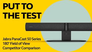 Jabra PanaCast 50 Competitor Comparison Video 180° Field of View [upl. by Thurstan]