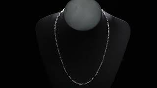 Platinum Necklace 5PR019 3mm [upl. by Conner491]