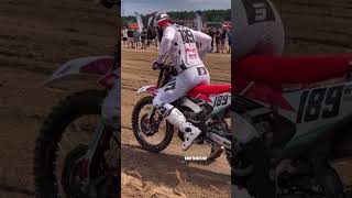 MXGP START PRACTICE 👊✊ wwwmxkitsnet motocross supercross mxlife mxrace mxgp [upl. by Laehplar]