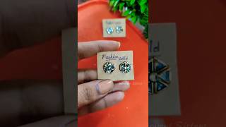 DIY kundhan earrings ❣️🤗 shorts diy crafts earrings heyminnale amaran shortvideo viral [upl. by Oflodor419]