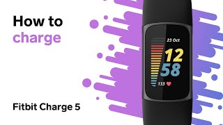 Fitbit Charge 5 Charger How to Charge and Use While Charging [upl. by Ellenaej580]