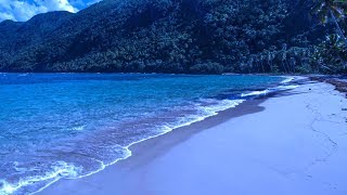 Carribean Ocean Waves at Night for Sleeping  Mix Them With Your Sleep Music [upl. by Scandura]