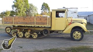 WW2 German Maultier Halftrack Truck [upl. by Amak829]