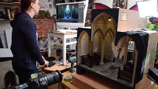 Behind the scenes of my gothic stop motion animation [upl. by Verger]