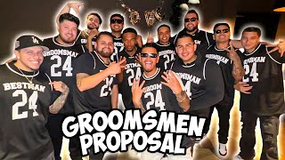 ASKING MY BESTFRIENDS TO BE MY GROOMSMEN EMOTIONAL [upl. by Onit]